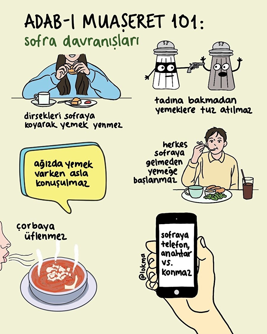 Adab-ı muaşeret 101: Sofra davranışları