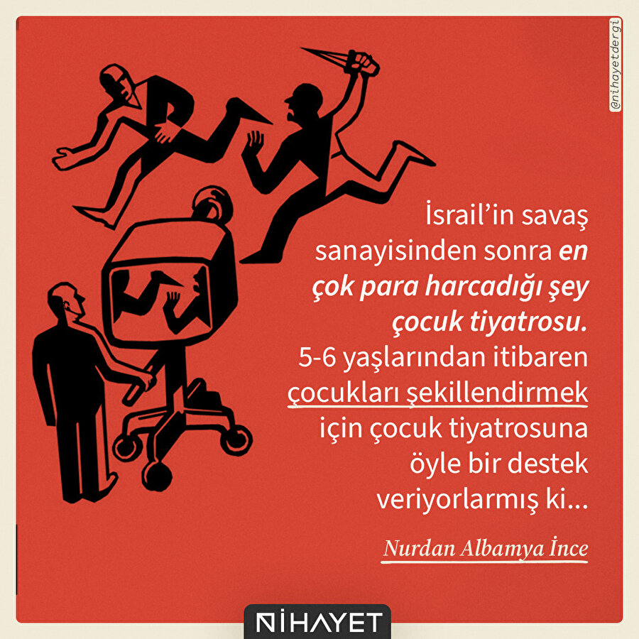 İsrail'in çocuk tiyatrosuna yatırımı