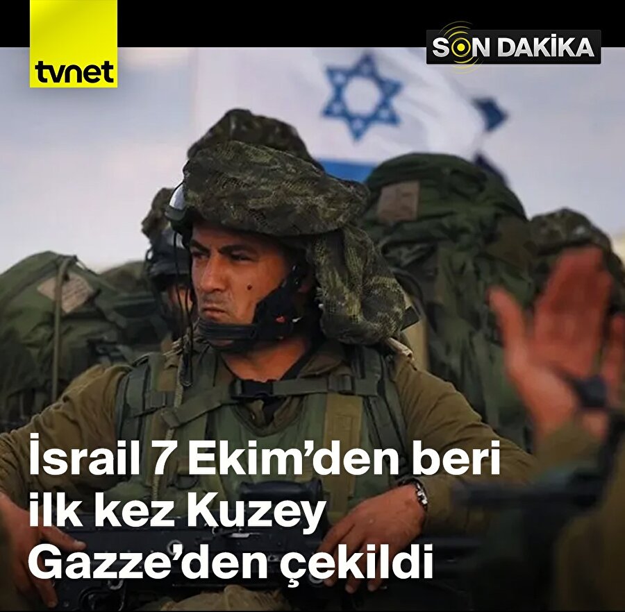 İsrail Gazze'den çekildi!