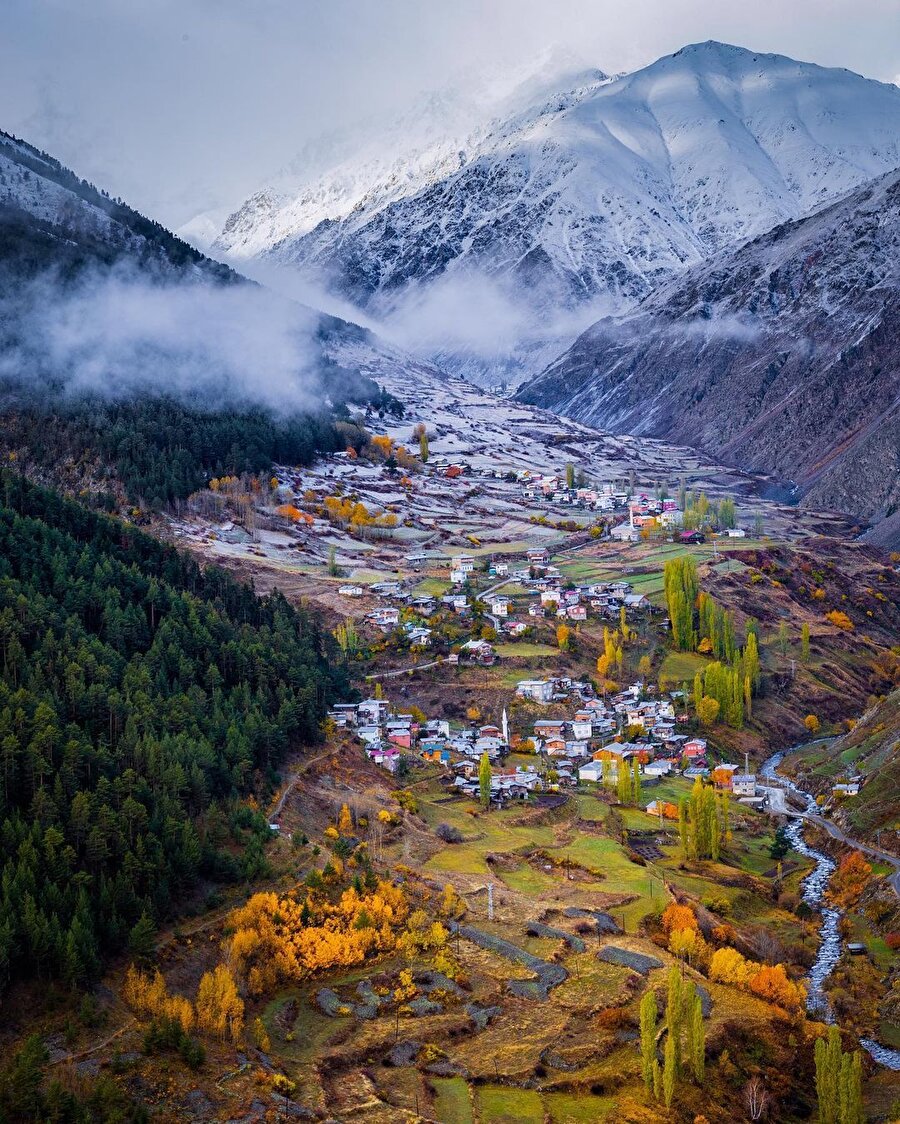 Kartpostal gibi manzarasıyla Yaylalar Köyü 📍