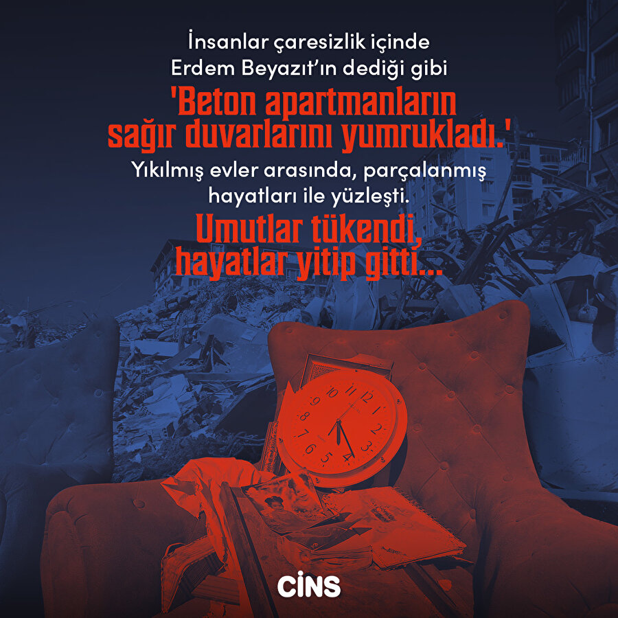 Depremin ardından bir sene 