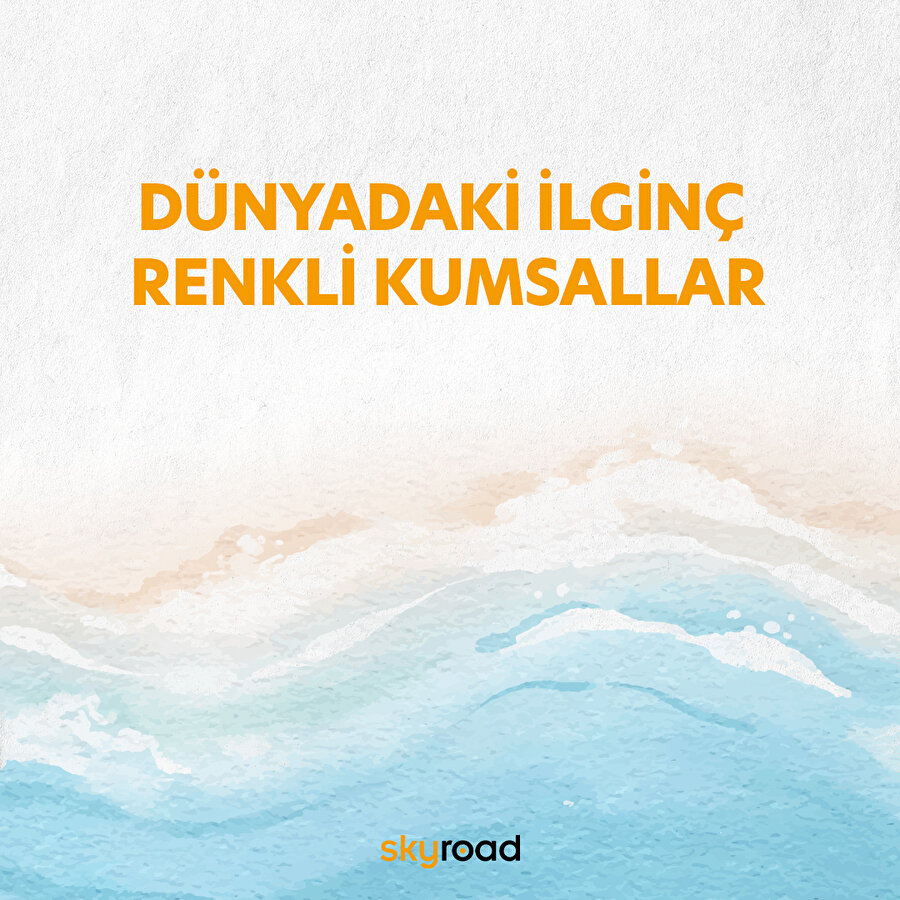 Dünyadaki ilginç renkli kumsallar 🏖️