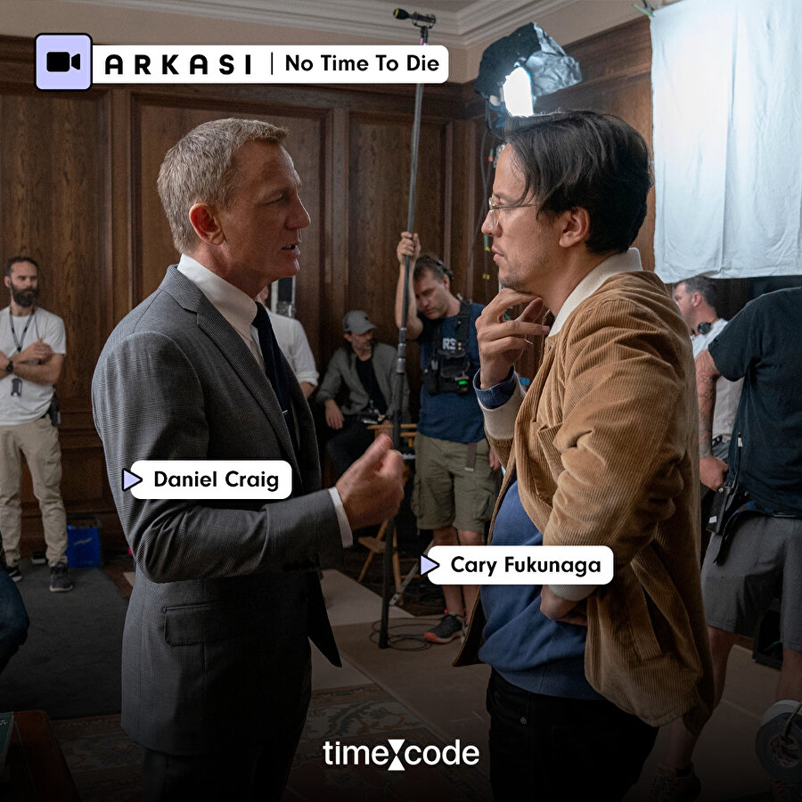 Ölmek İçin Zaman Yok filminin kamera arkası