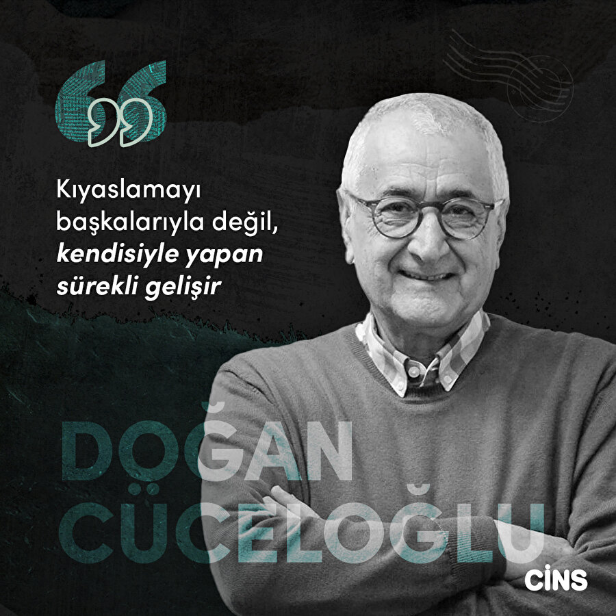 Doğan Cüceloğlu'dan kendiyle yarışanlara