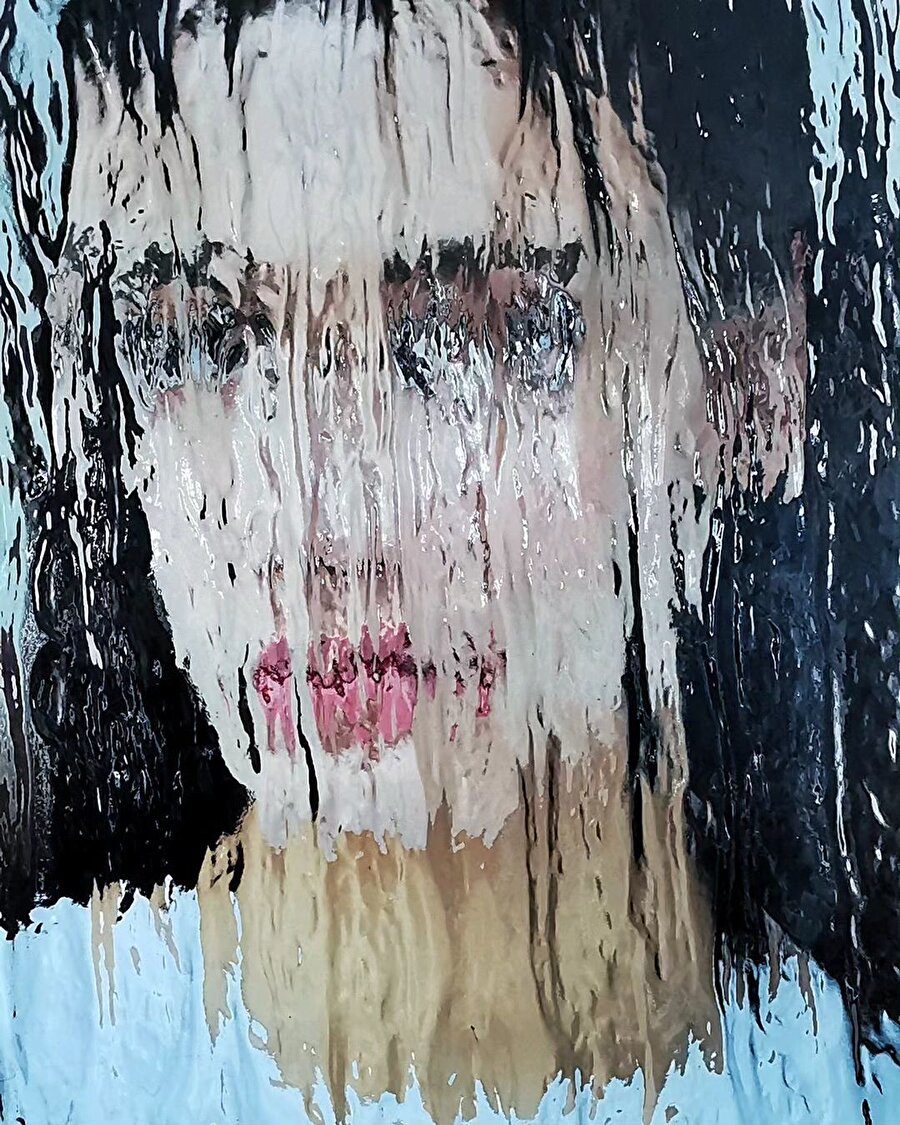 Diango Hernandez’in kendine özgü yağlı boya çalışmaları 🖌️