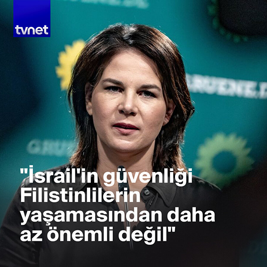 Baerbock İsrail’in güvenliğinden endişe ediyor