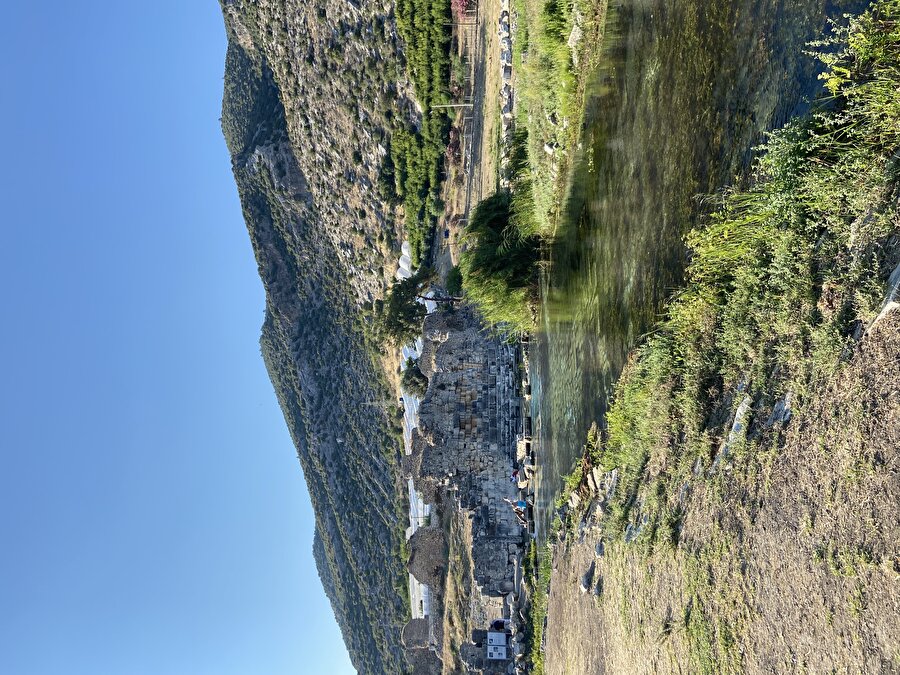 Roma Bizans Dönemi surları içinde kalan Limyra Antik Kenti