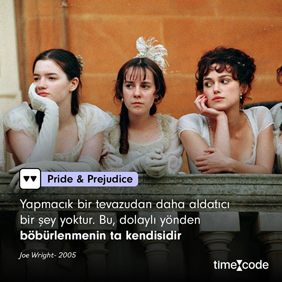 Aşk ve Gurur'dan alıntı