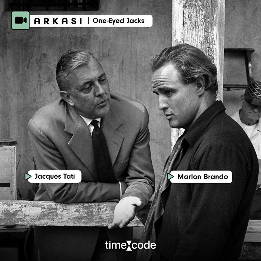 One Eyed Jacks kamera arkası