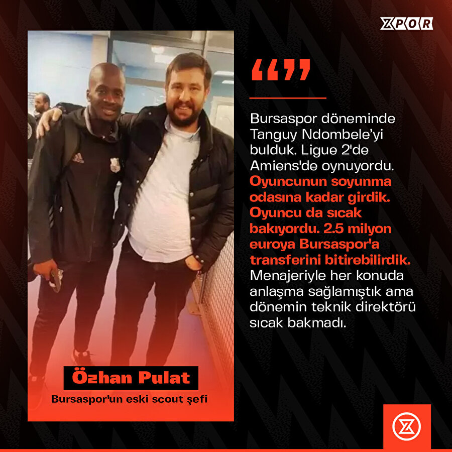 "Djiku ve Ndombele'ye teklif yaptık" 