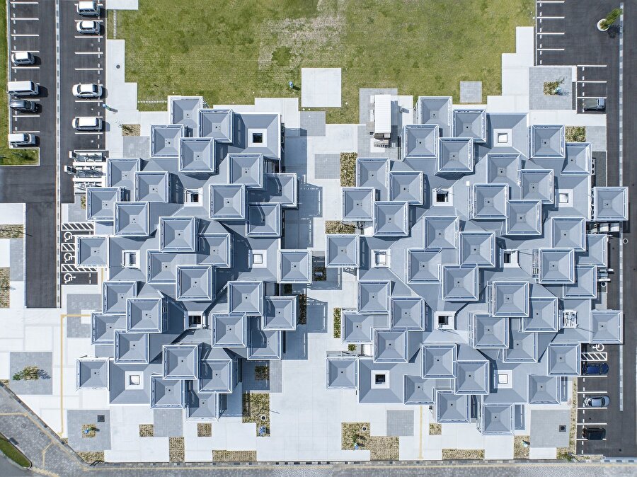  Yerleşimi ve tekrarlı yapısıyla dikkat çeken tasarım: See Sea Park 