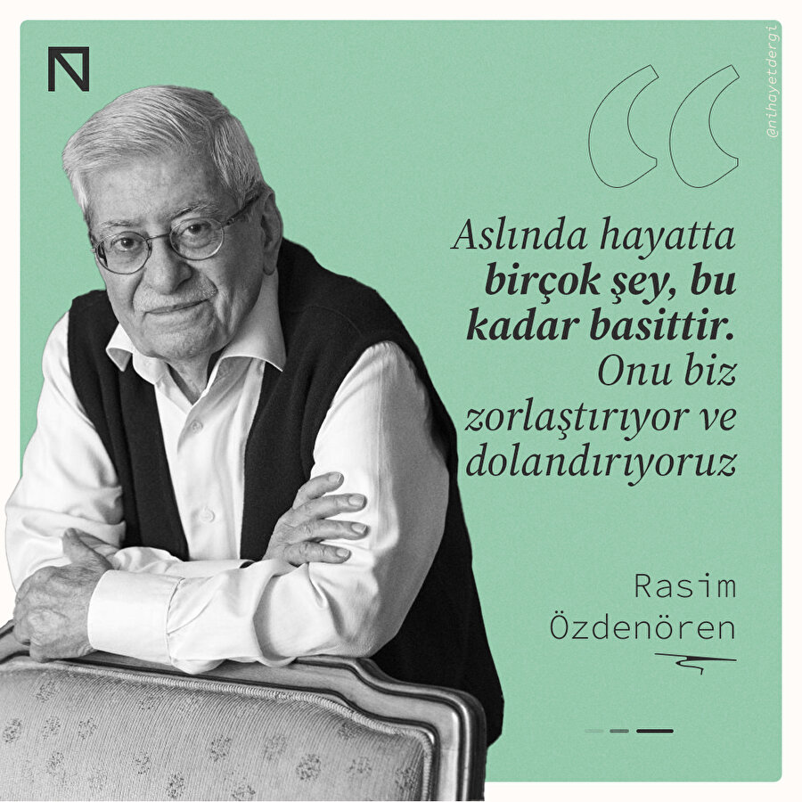 Aslında hayat bu kadar basit