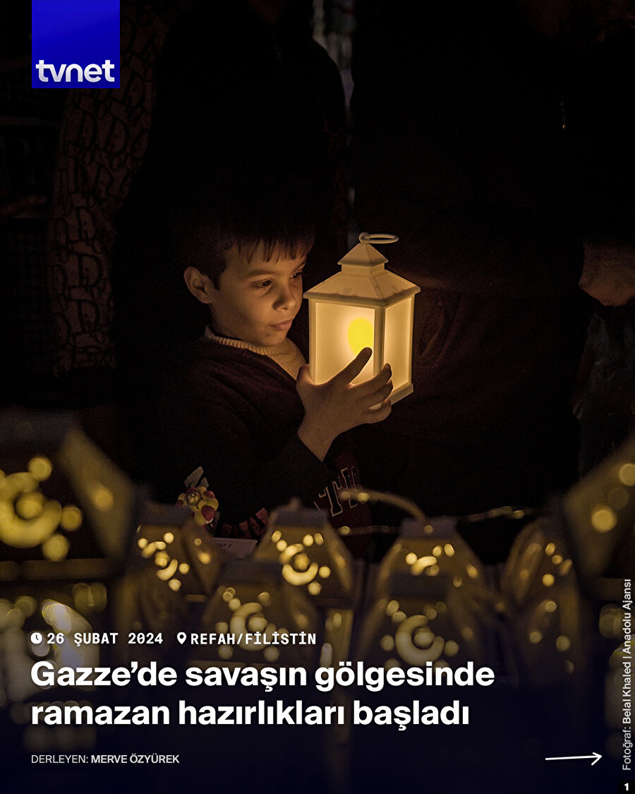 Gazze'de Ramazan ayı hazırlıkları