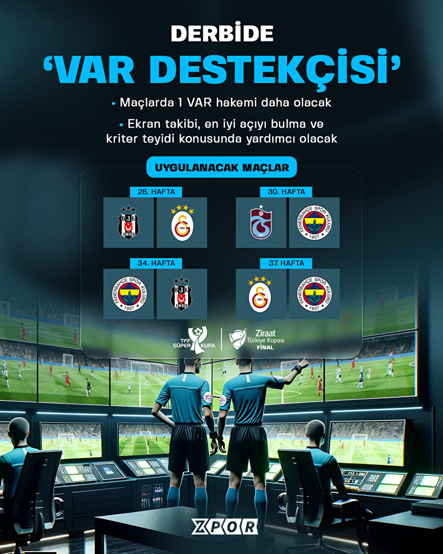 Derbide 'Var destekçisi'