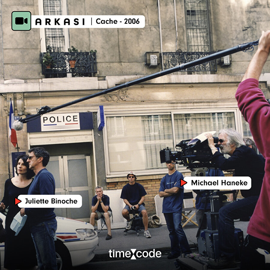 Cache filmi kamera arkası 