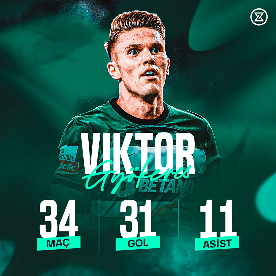 Gyökeres alev aldı