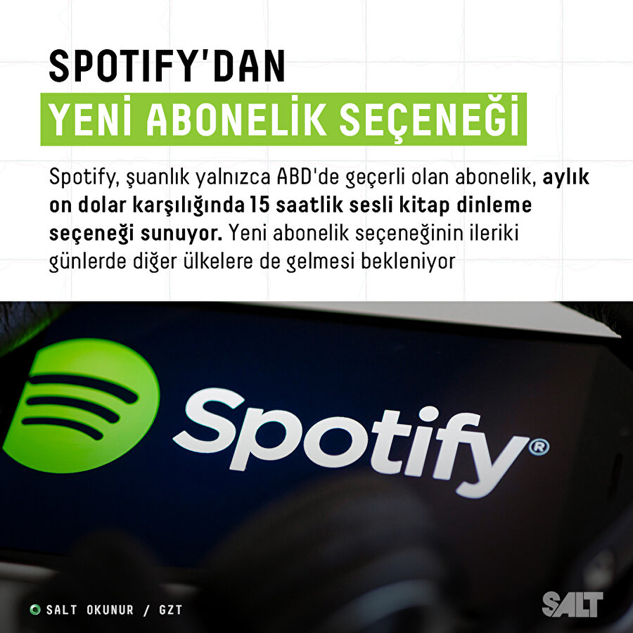 Spotify'dan yeni abonelik seçeneği