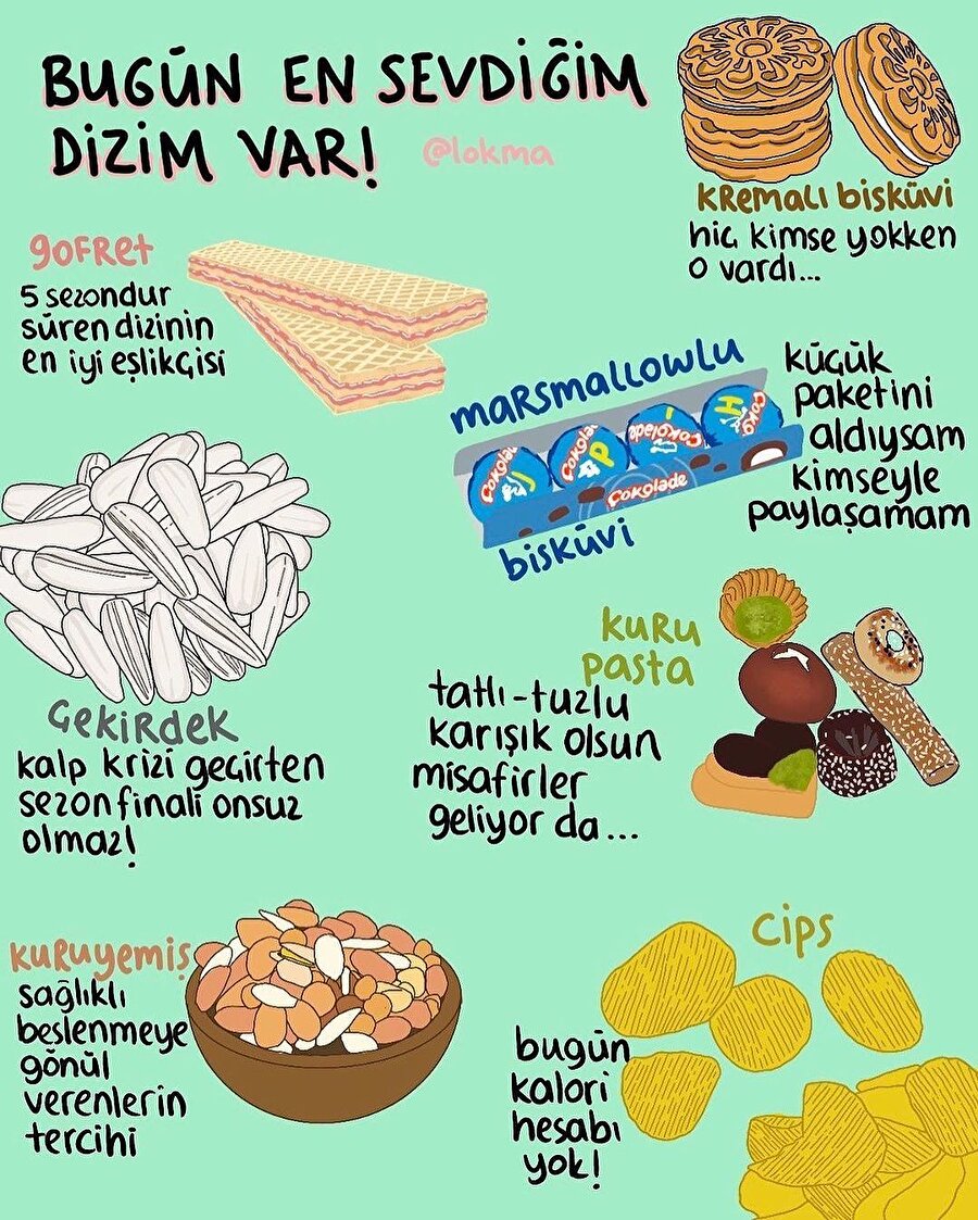Bugün en sevdiğim dizim var!
