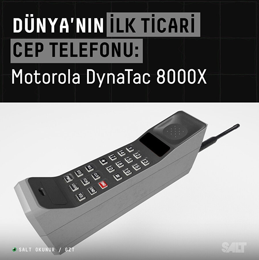 Dünya'nın ilk ticari cep telefonu