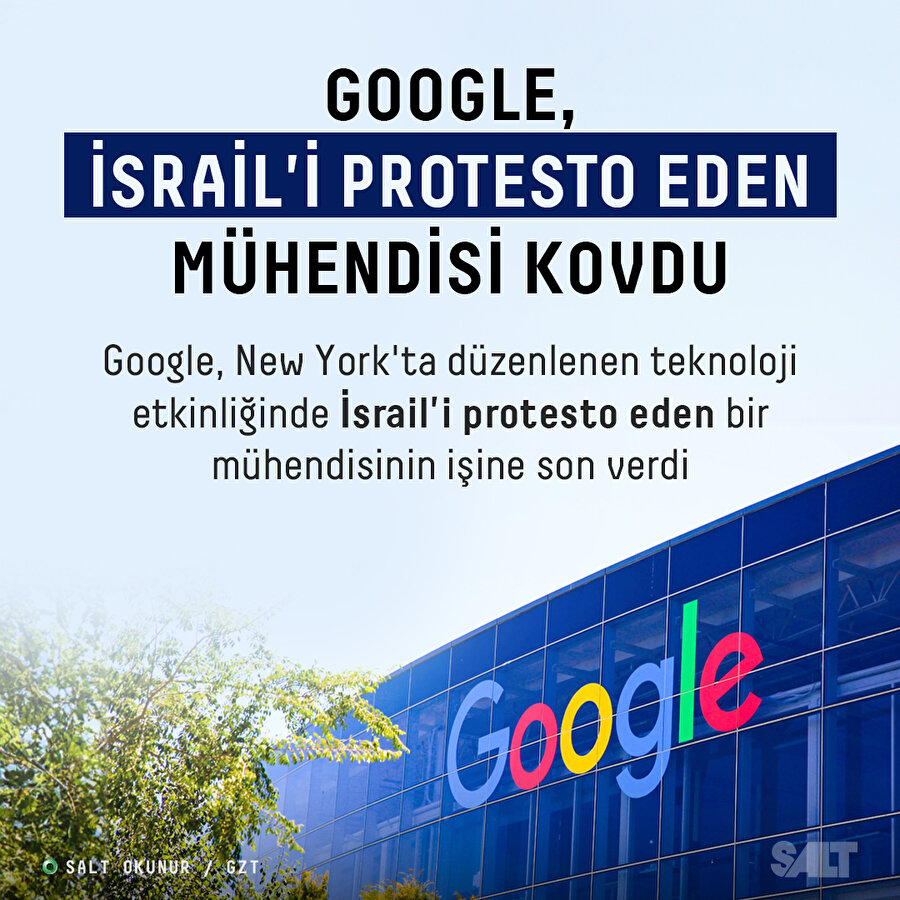 Google, İsrail'i protesto eden Google Cloud mühendisi işten çıkardı