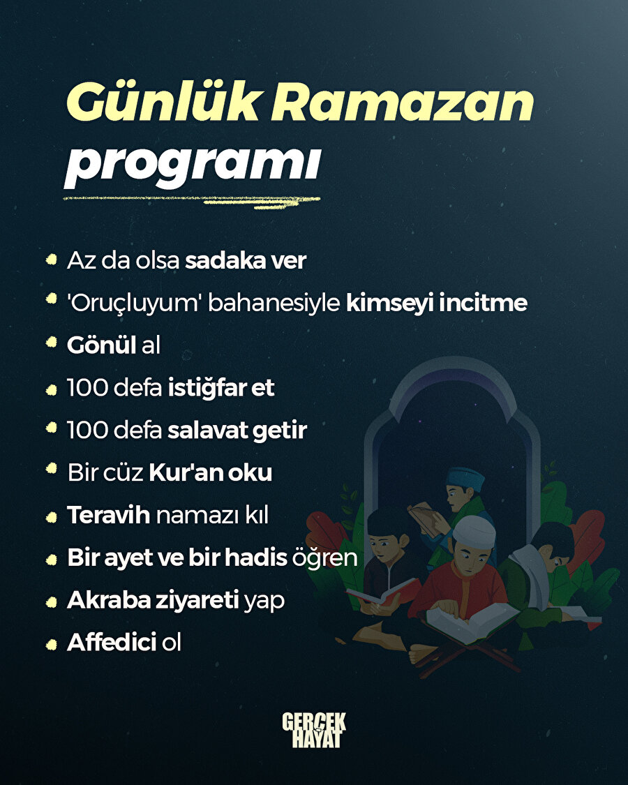 Ramazan programı