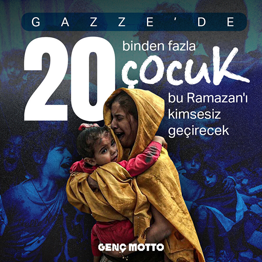 Gazze'deki çocuklar için Ramazan