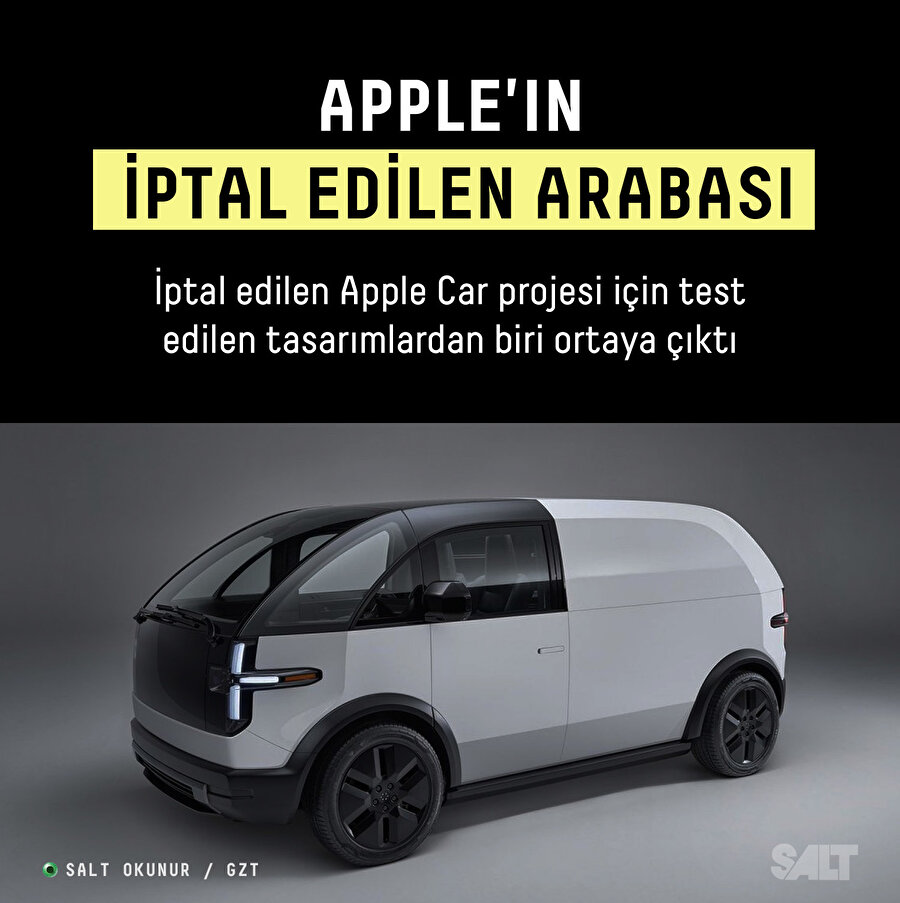 Apple'ın iptal edilen arabasının test tasarımları ortaya çıktı