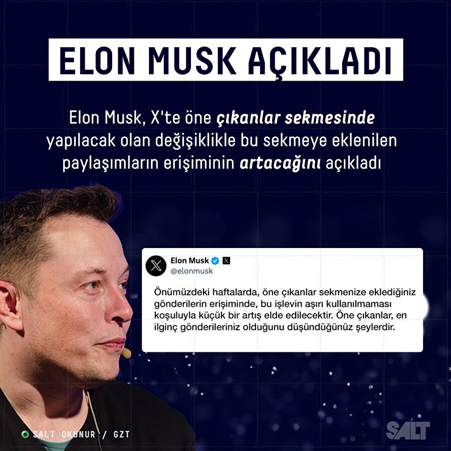 Elon Musk açıkladı