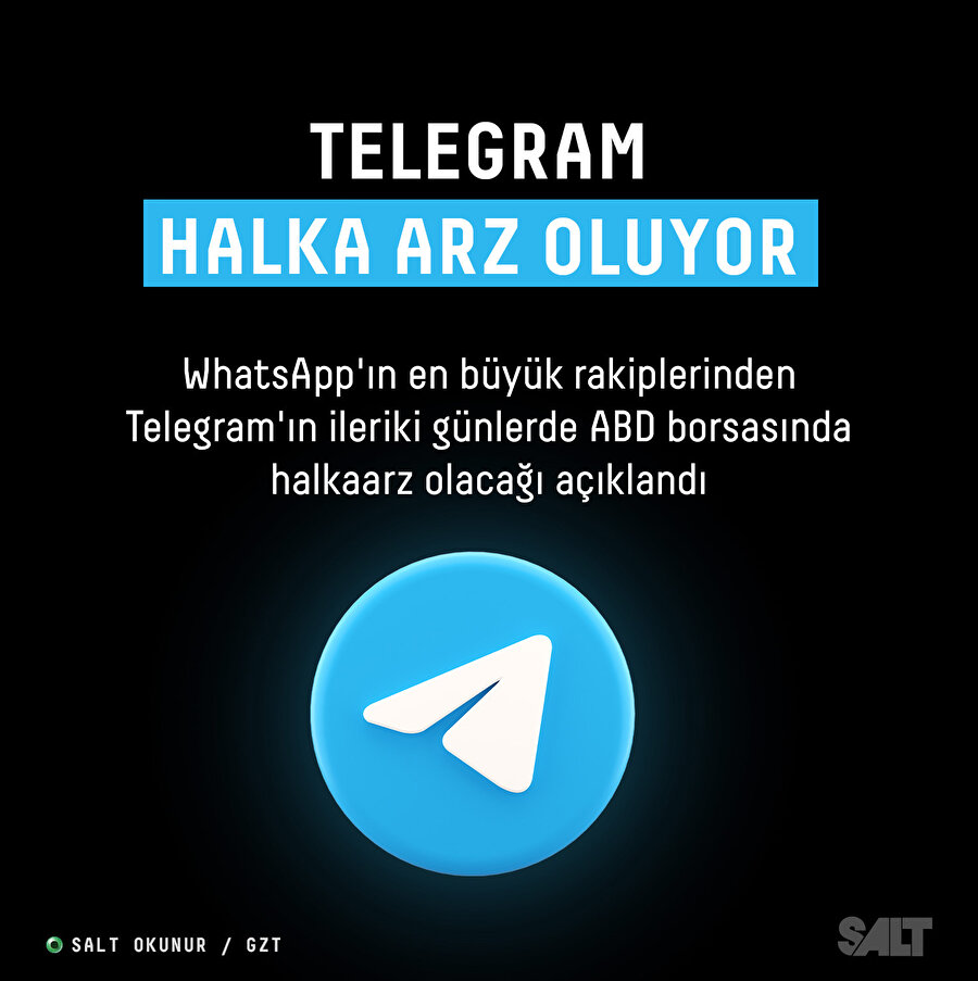 Telegram halka arz oluyor