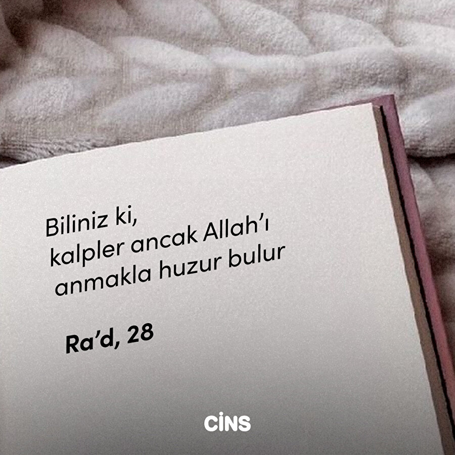 Allah'ı zikredenler huzur bulur 