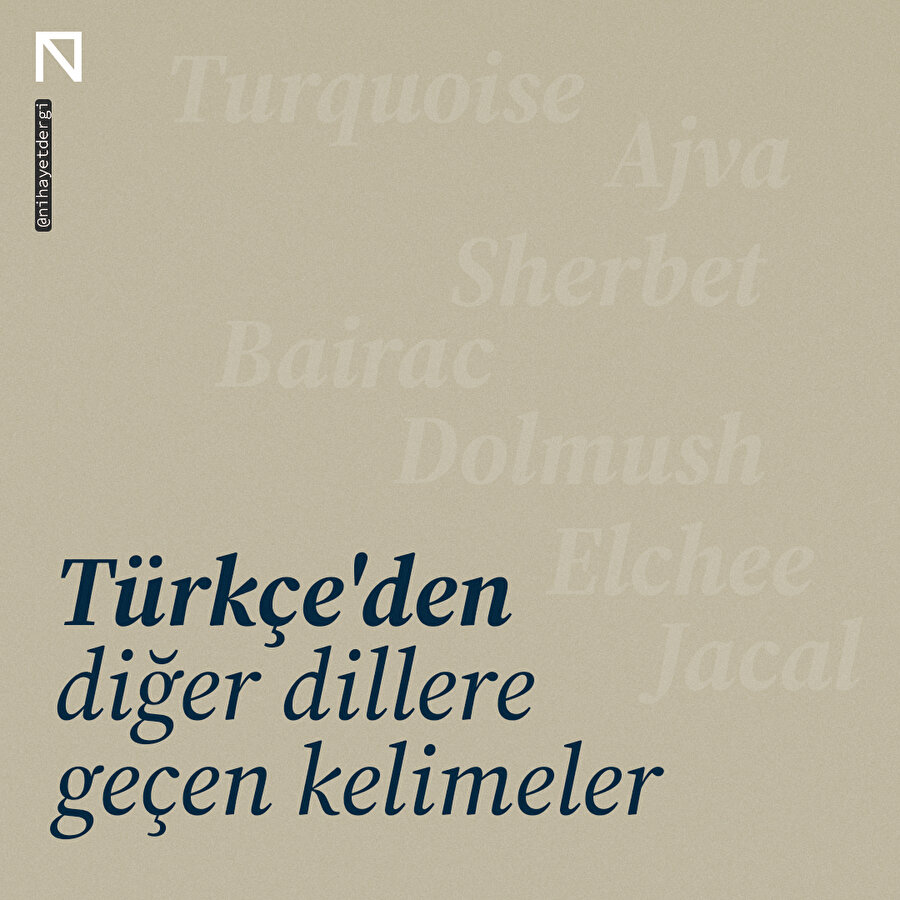 Türkçe'nin diğer dillere katkısı