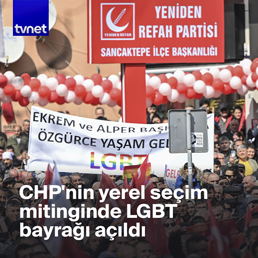 CHP’ye LGBT’den destek geldi