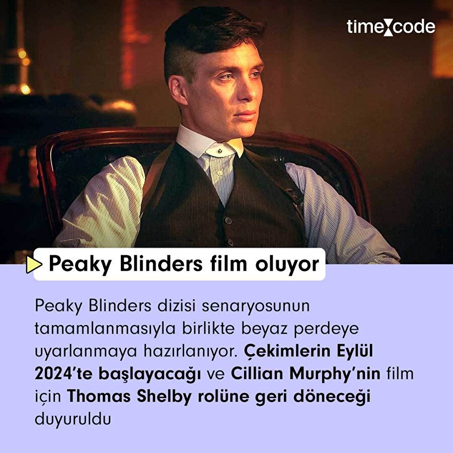 Peaky Blinders film oluyor
