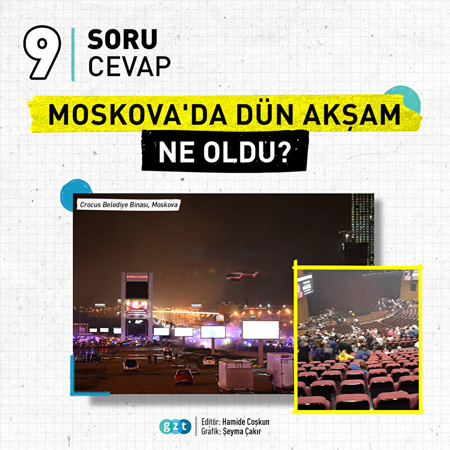 Rusya'nın başkenti Moskova'da dün akşam ne oldu?