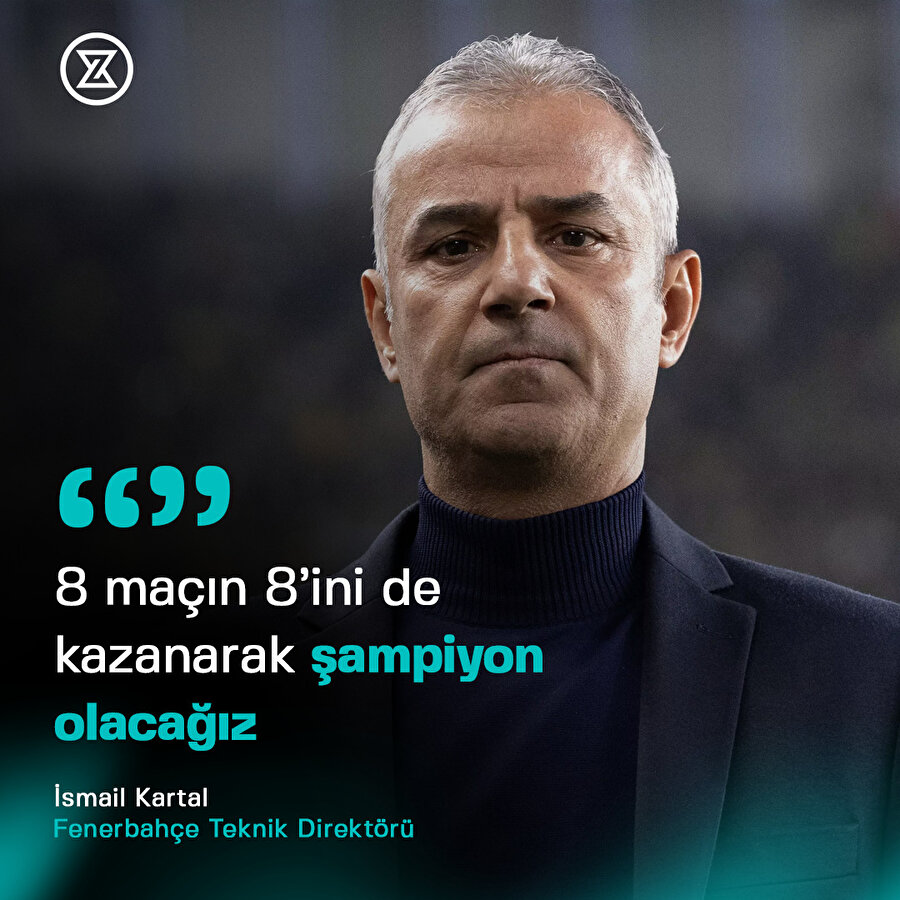 İsmail Kartal takımına güveniyor