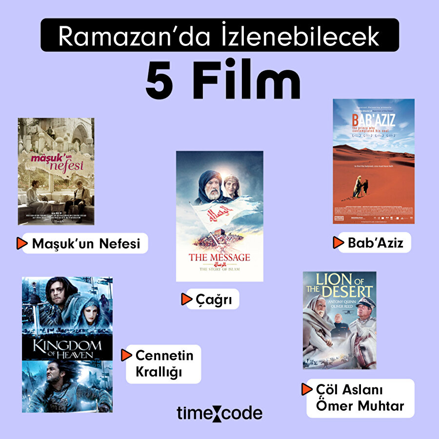 Ramazan'da izlenebilecek 5 film