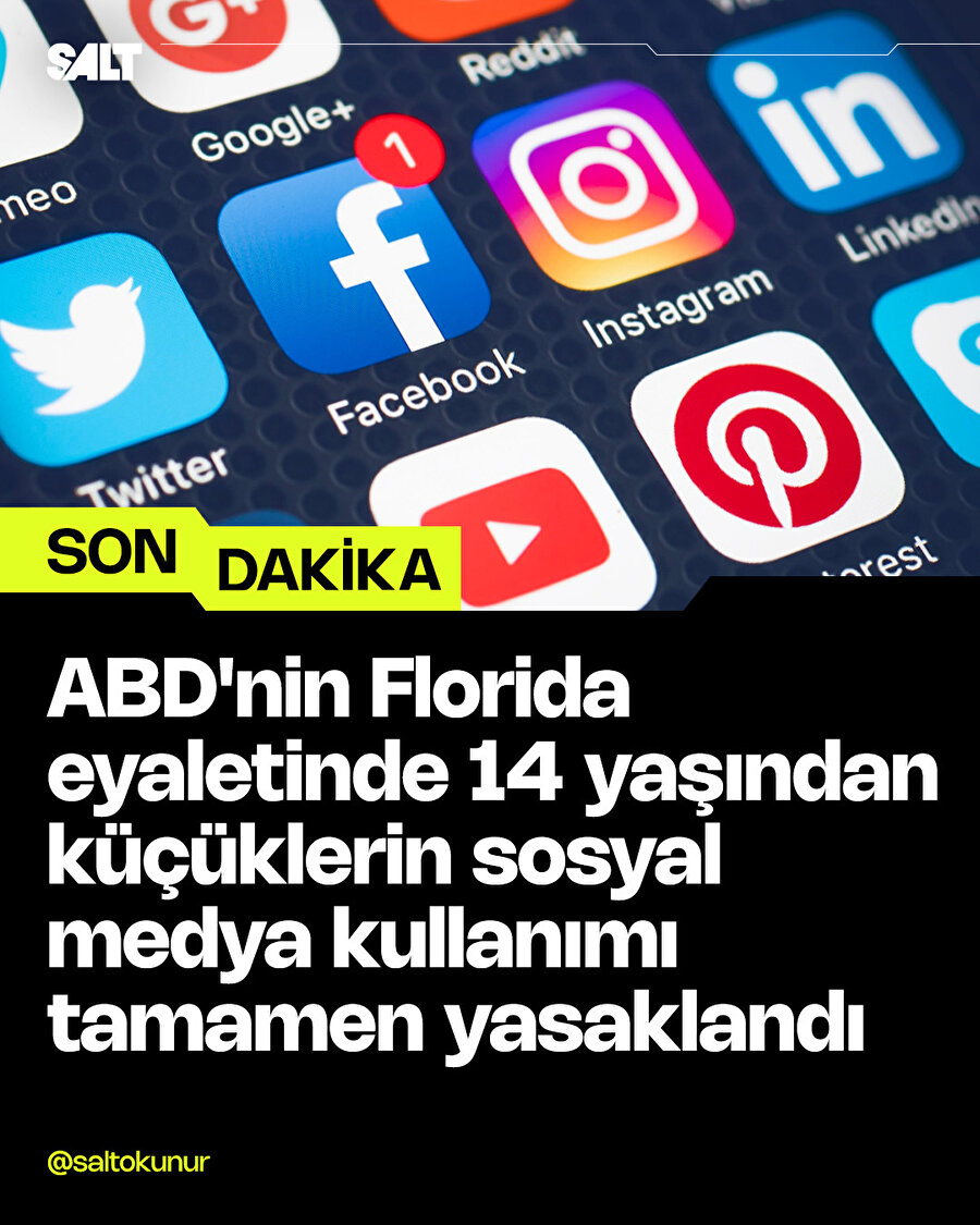 Florida'da sosyal medya yasağı