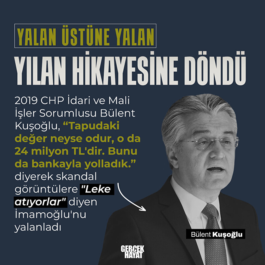 İmamoğlu yine yalan söylemiş