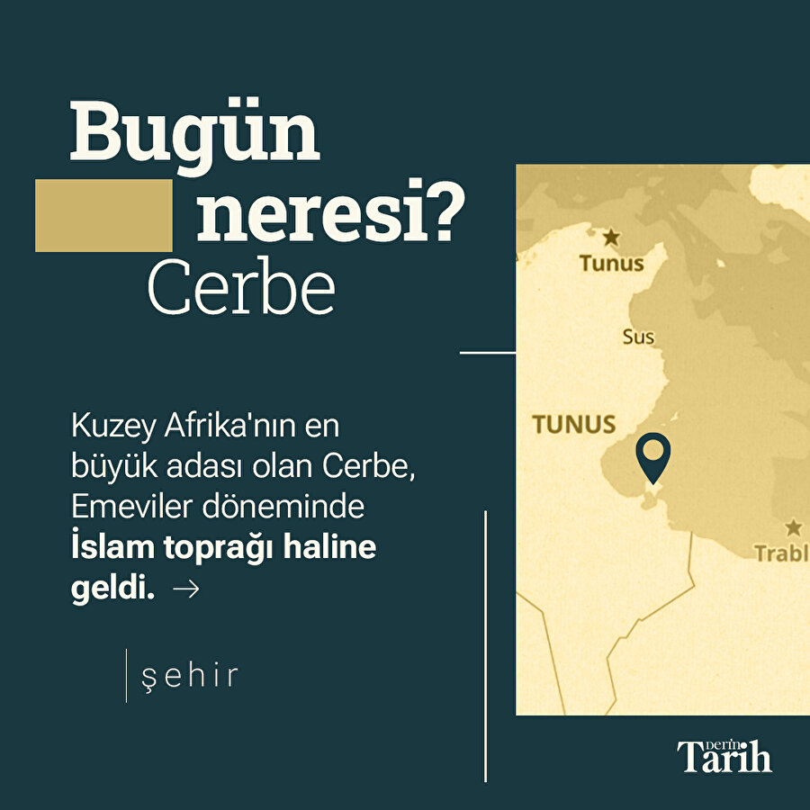 Tarih boyunca kuşatmalara sahne olan ada: Cerbe