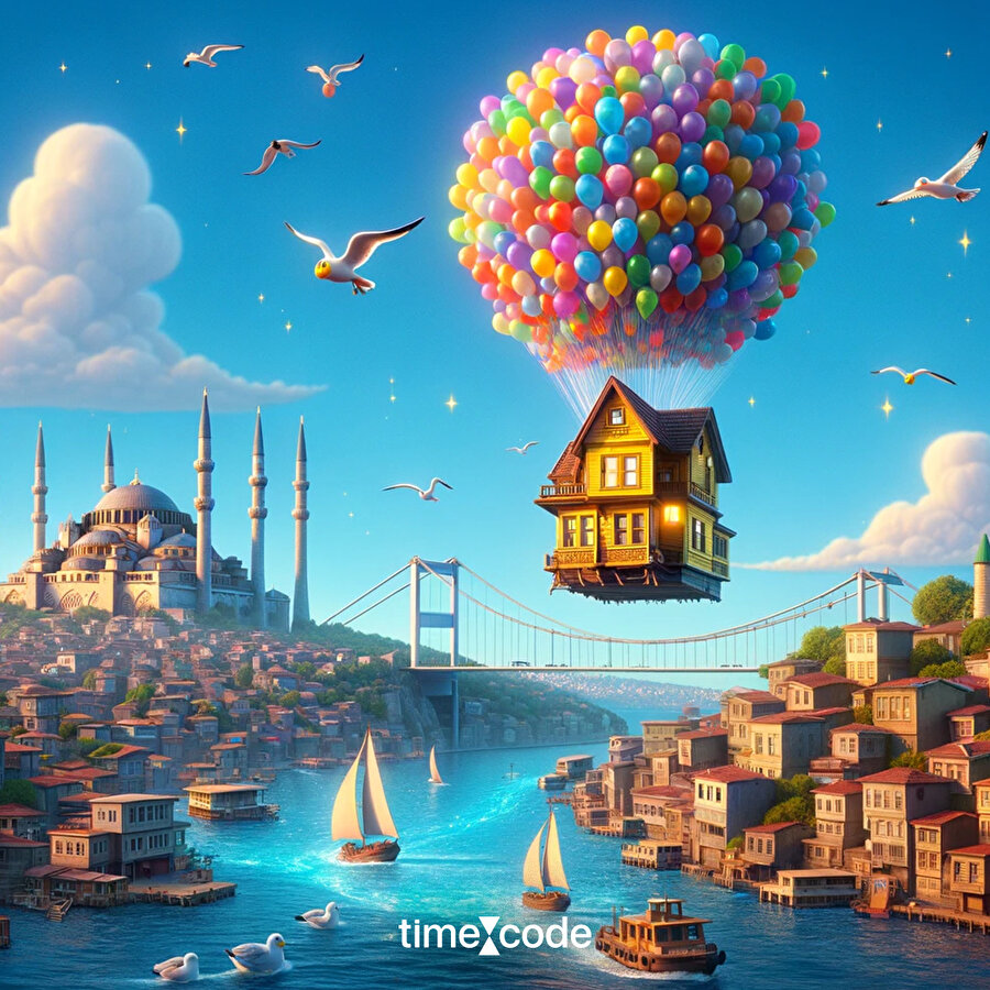Up animasyon filmi İstanbul'da çekilseydi