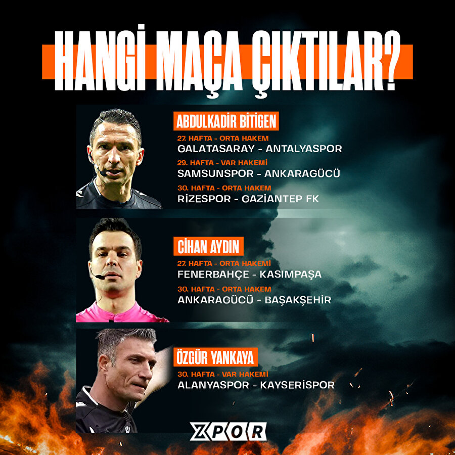 Hangi maça çıktılar? 