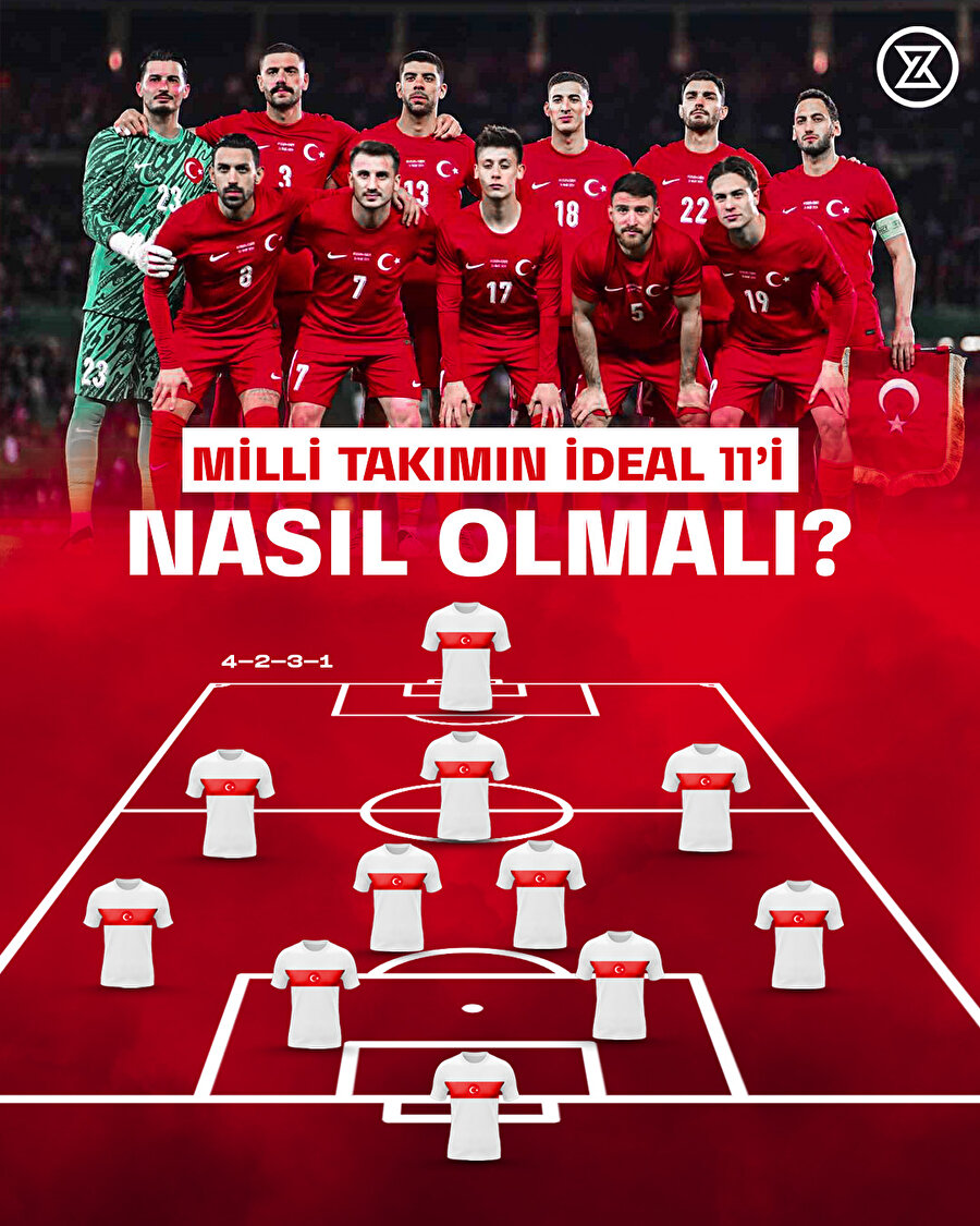Milli takımımızın ideal 11'i nasıl olmalı?