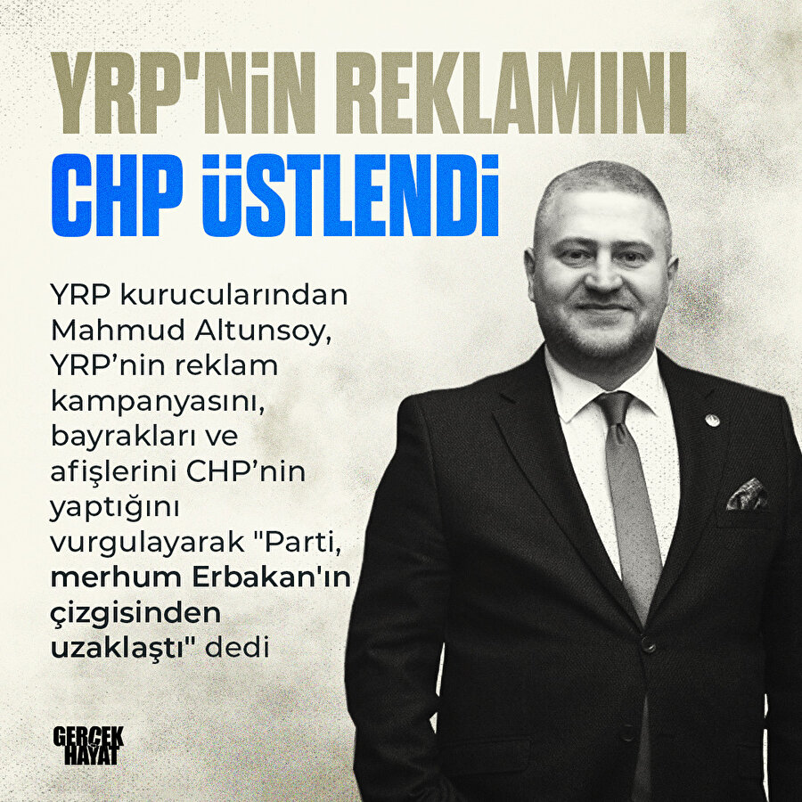 YRP ile CHP'nin ittifakı ortaya çıktı
