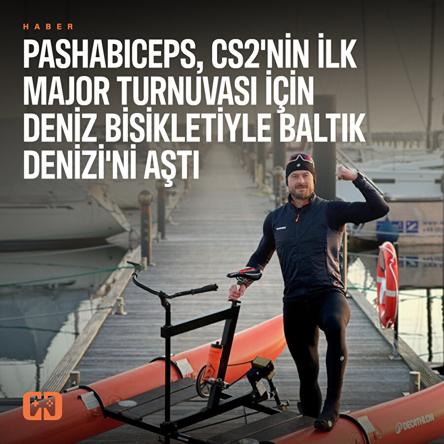 CS2 izlemek için denizleri aştı 