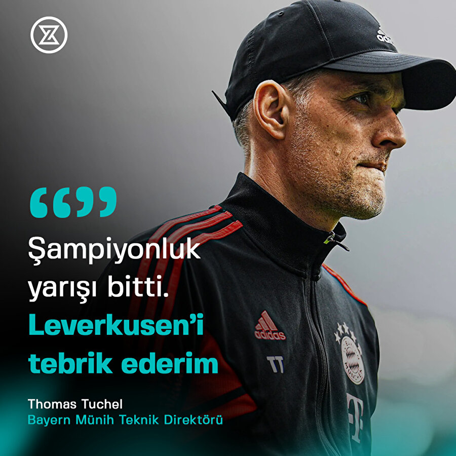 Tuchel'den şampiyonluk itirafı