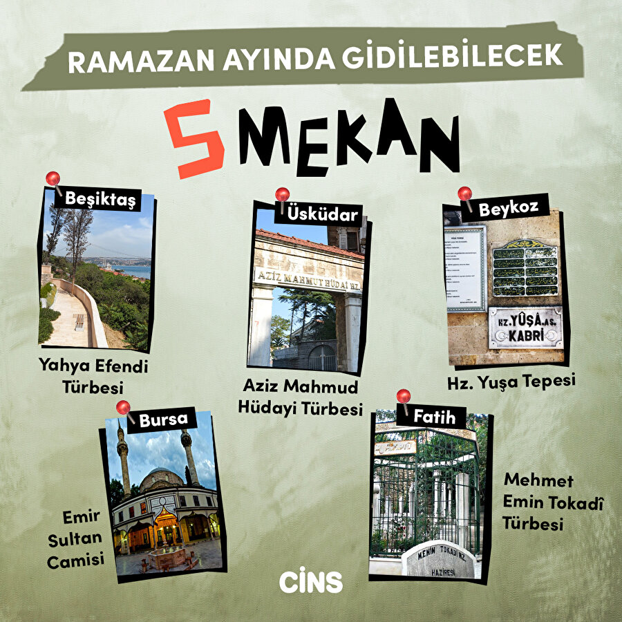 Ramazan ayında gidilebilecek 5 mekan