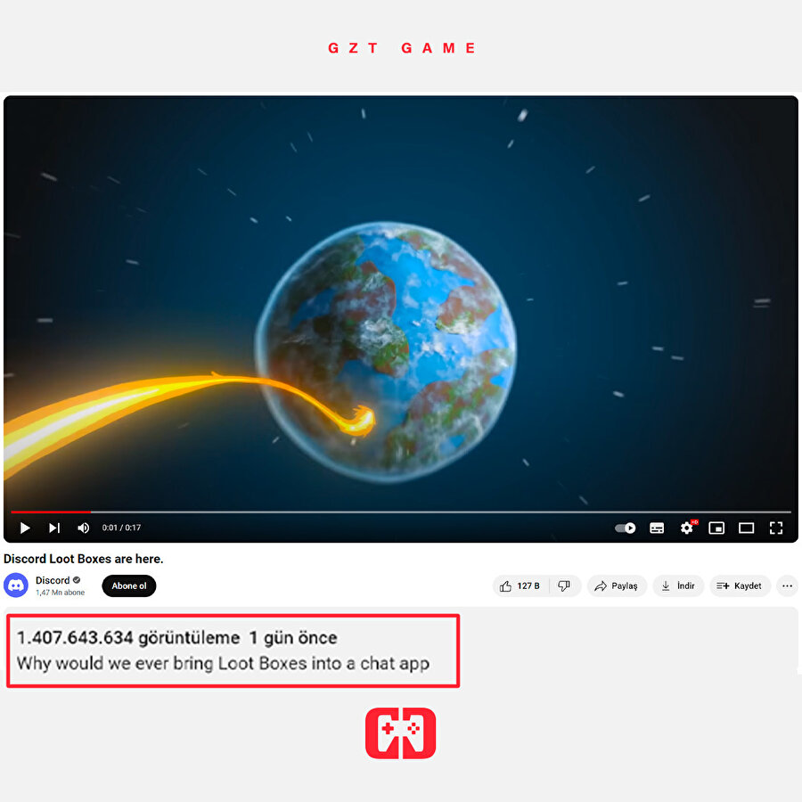 Discord yanlışlıkla YouTube rekoru kırdı