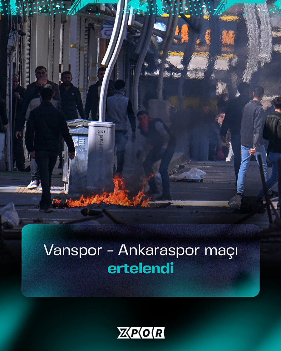 Vanspor - Ankaraspor maçı ertelendi