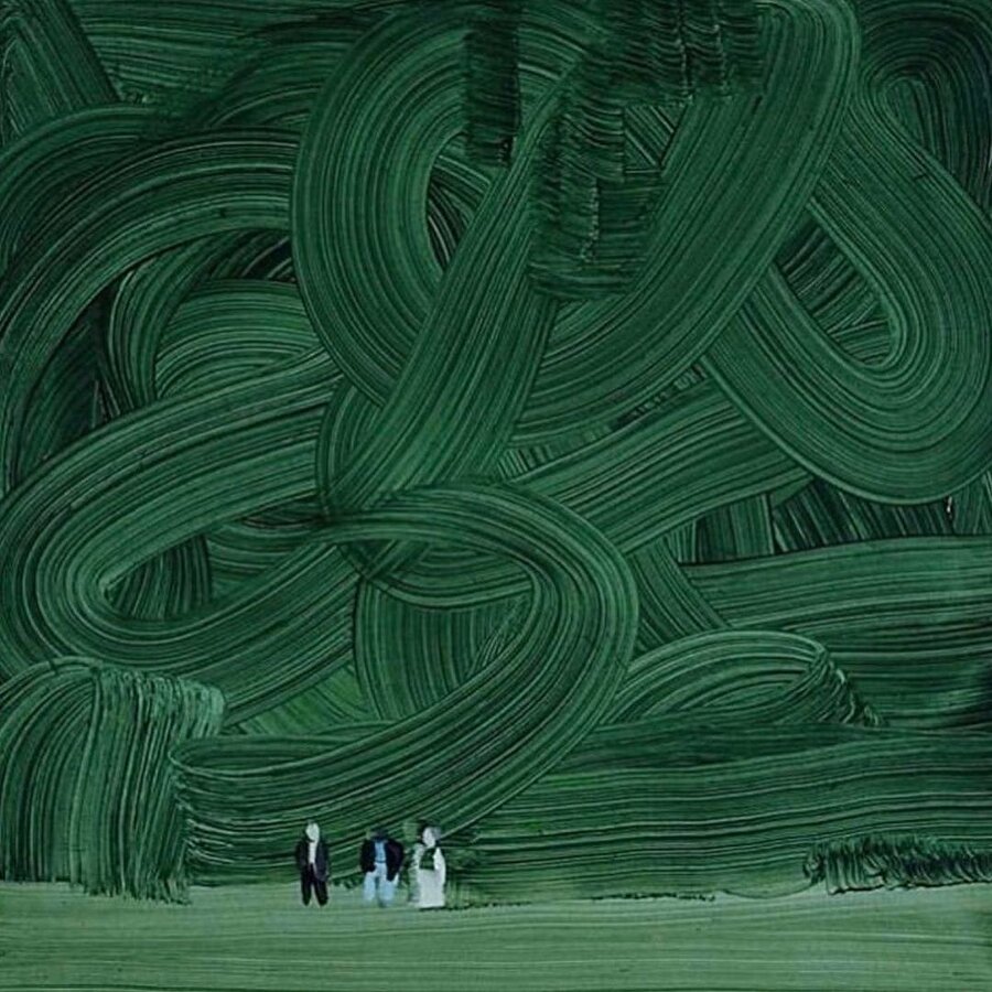 Gündelik yaşamı tuvale aktaran soyut tablolar 🖼️