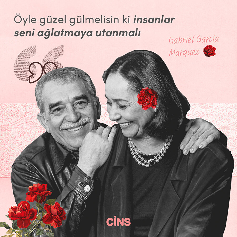 Gabriel Garcia Marquez'den gülmek üzerine 